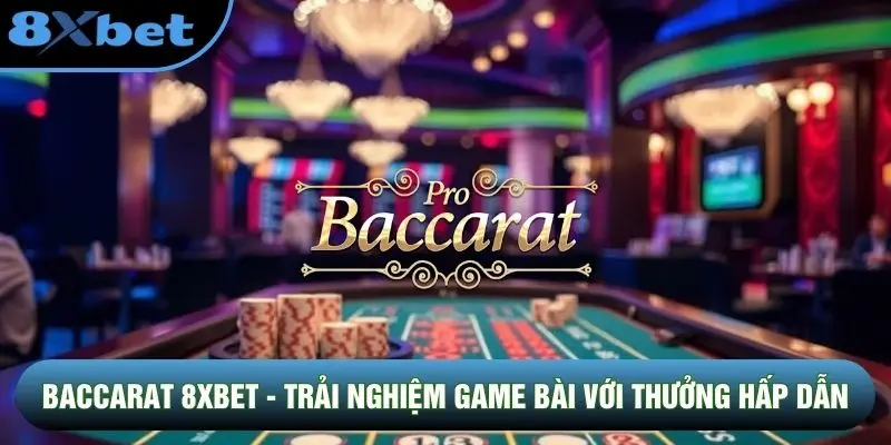 Baccarat 8XBET - Trải Nghiệm Game Bài Với Thưởng Hấp Dẫn