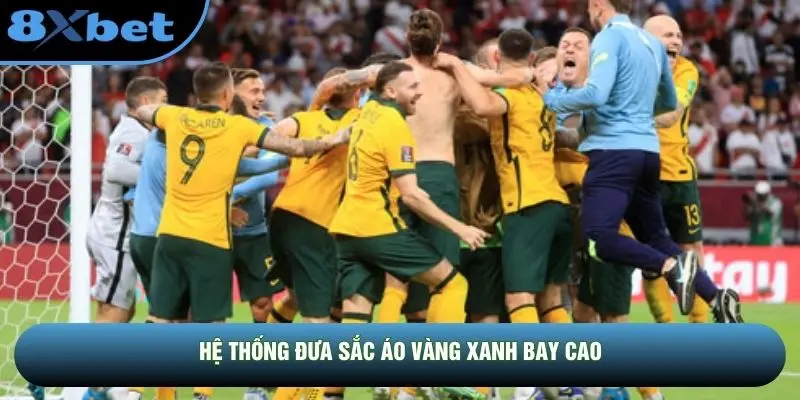 Hệ thống đưa sắc áo vàng xanh bay cao